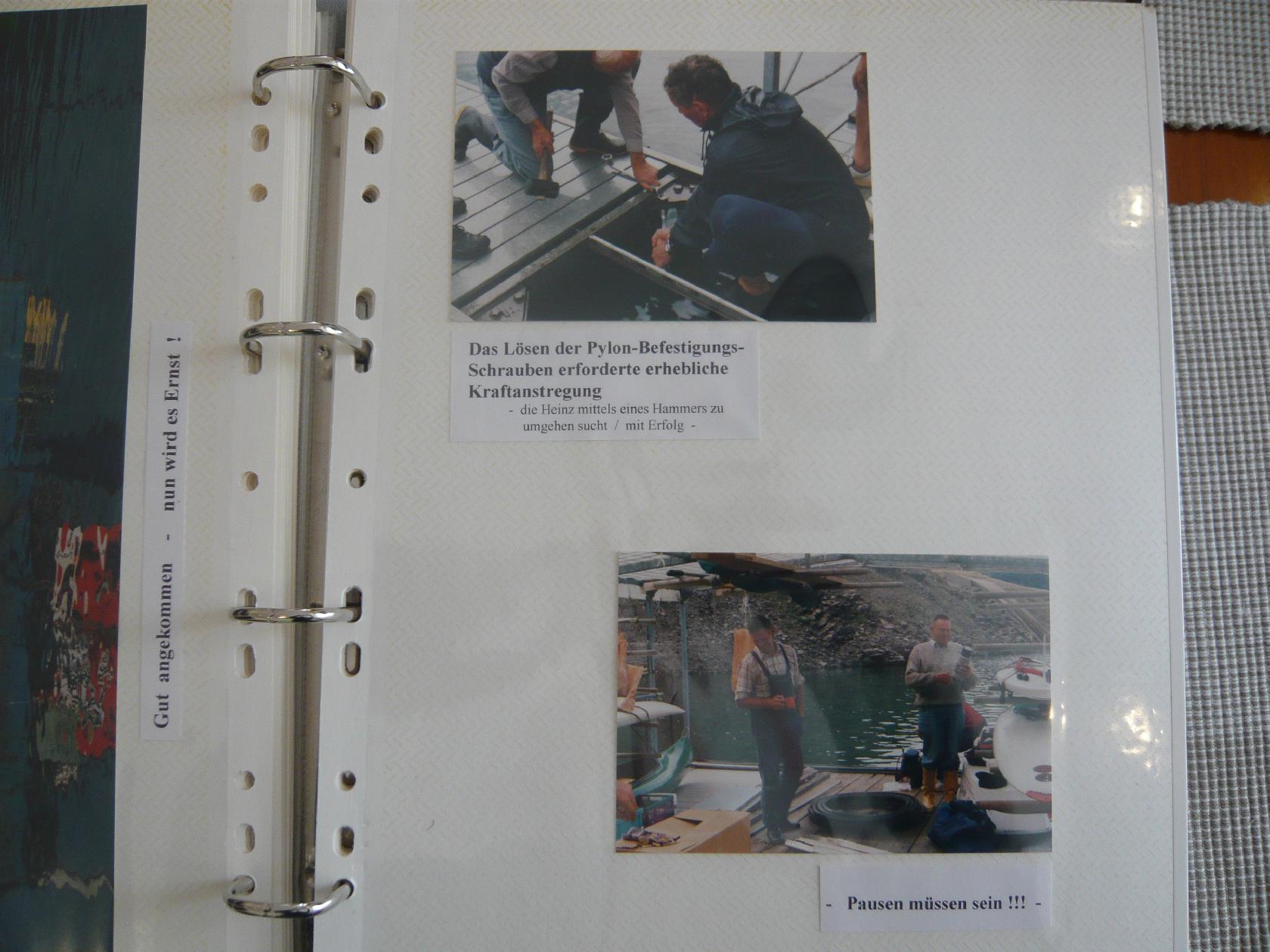 Austausch Unterwasserkonstruktion 1996