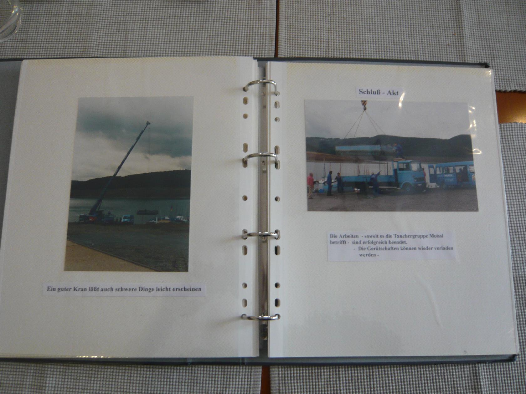 Austausch Unterwasserkonstruktion 1996