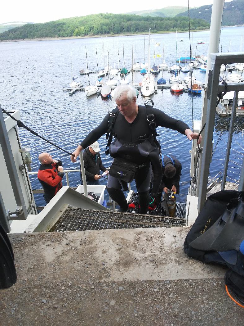 Treppe Taucheinsatz Vermessung 2022